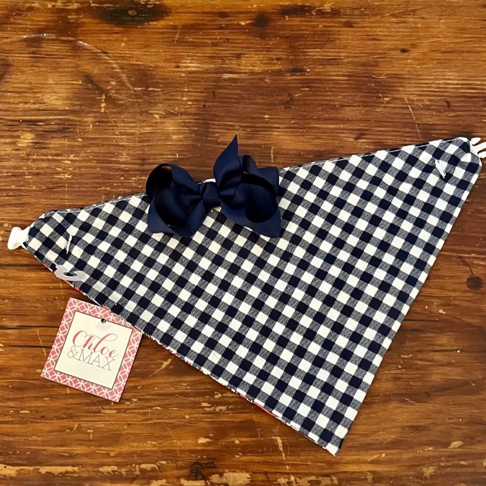 Cute Dog Bandana - Chloe & Max - Size XS